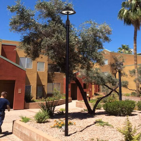 Новая высокая прочность IP66 водонепроницаемый декоративный столб сверху 20 Вт 100 Вт светодиодный светильник для парка